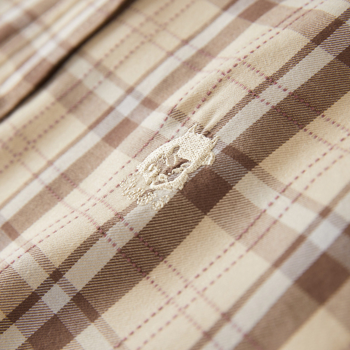 太平鸟格纹绑带2020秋冬新款衬衫 太平鸟衬衫