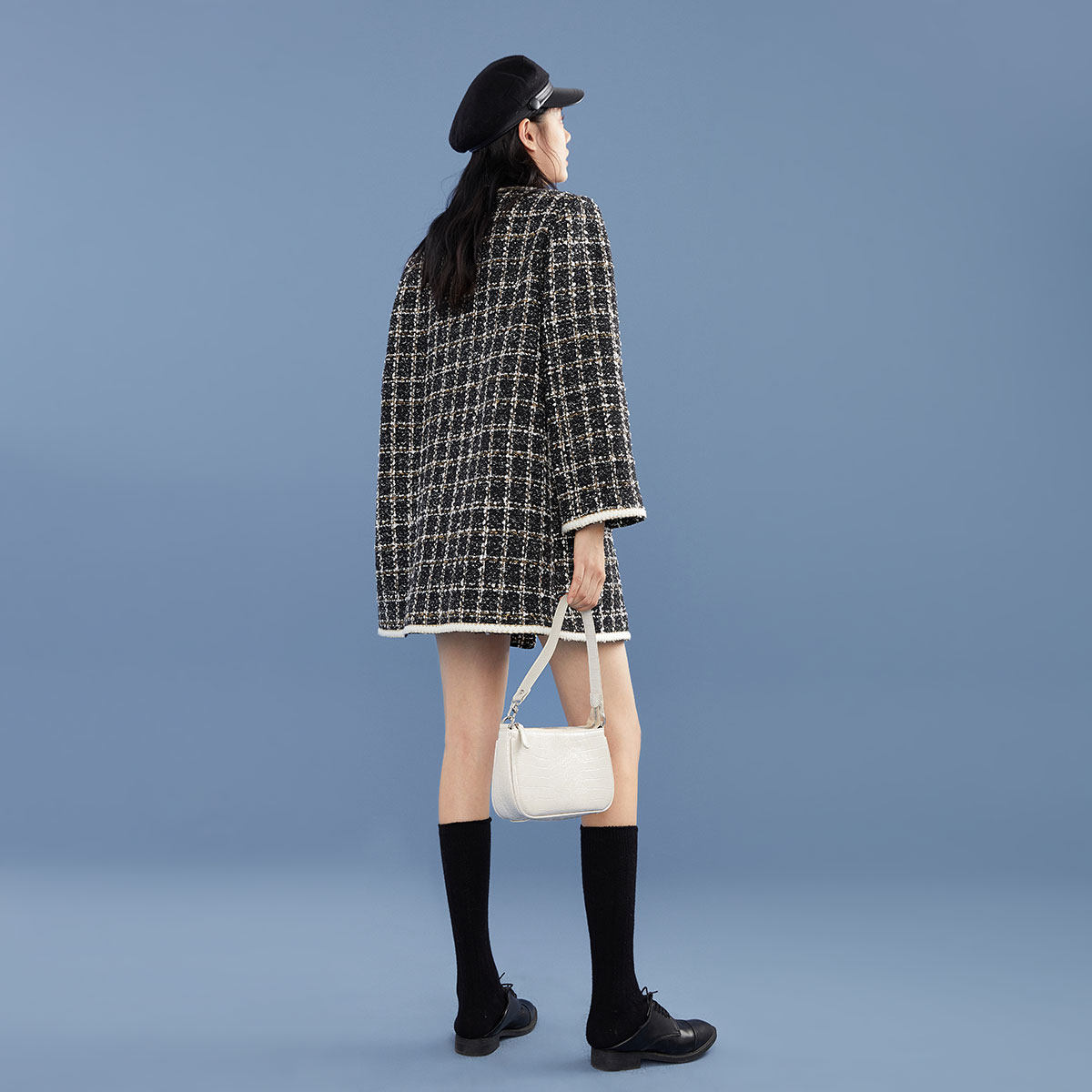  太平鸟毛呢外套