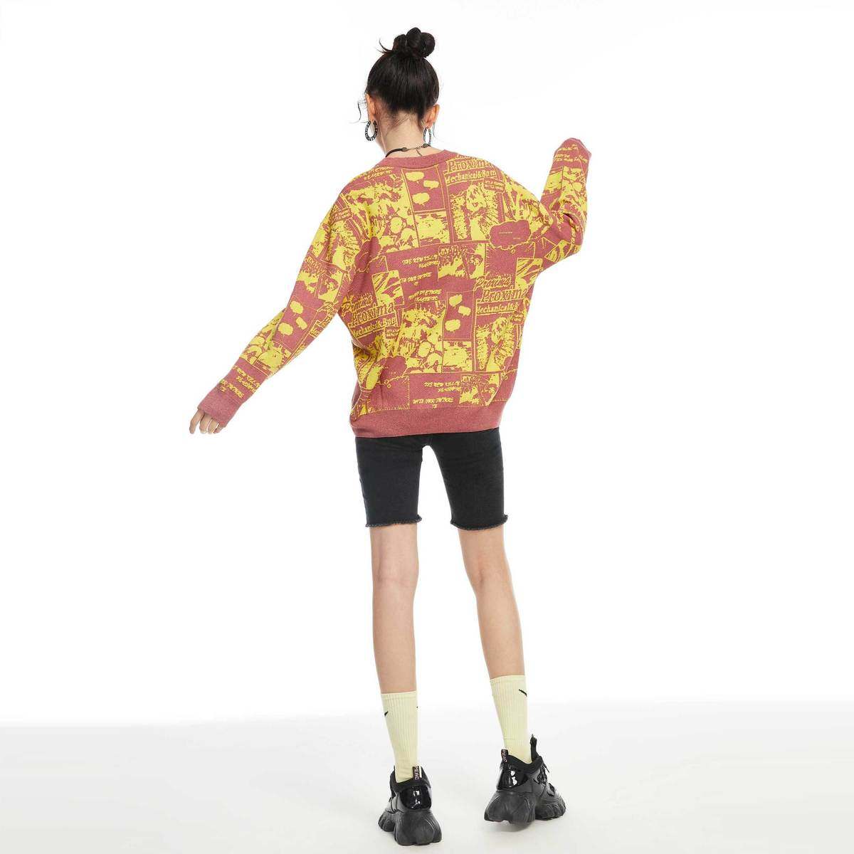 【商场同款】太平鸟主题针织2020卫衣 太平鸟广仁毛针织衫