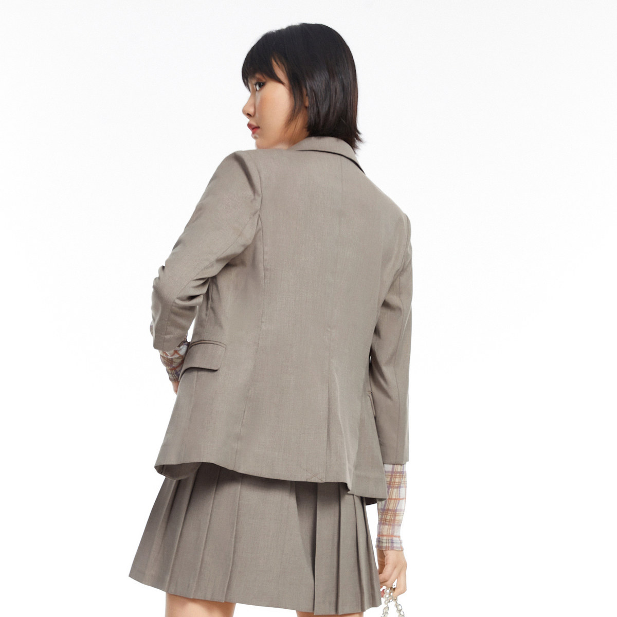 【商场同款】太平鸟2020秋季新款收腰 太平鸟西装