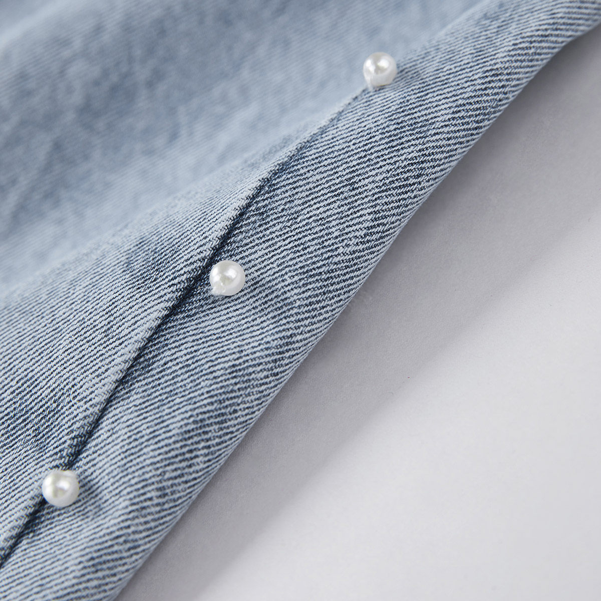 太平鸟高腰2020春季新款休闲牛仔裤 太平鸟普埃拉牛仔裤