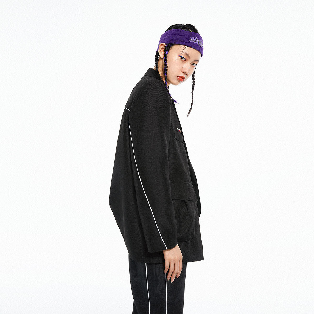 【商场同款飞跃联名】太平鸟外套西服 太平鸟西装