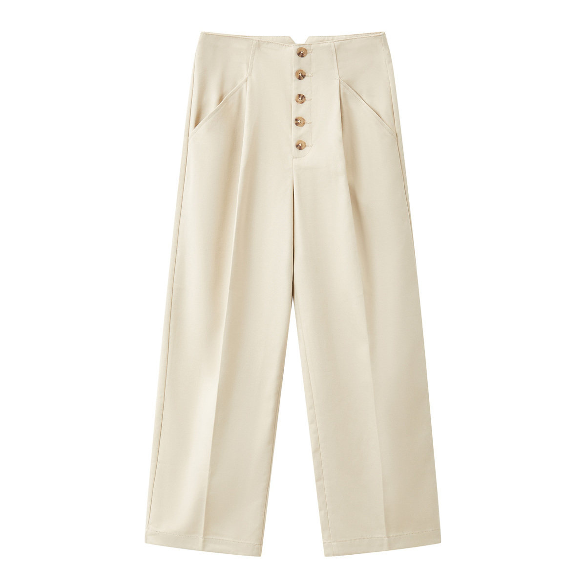 太平鸟高腰2020秋季新款斯文休闲裤 太平鸟喜之乐休闲裤