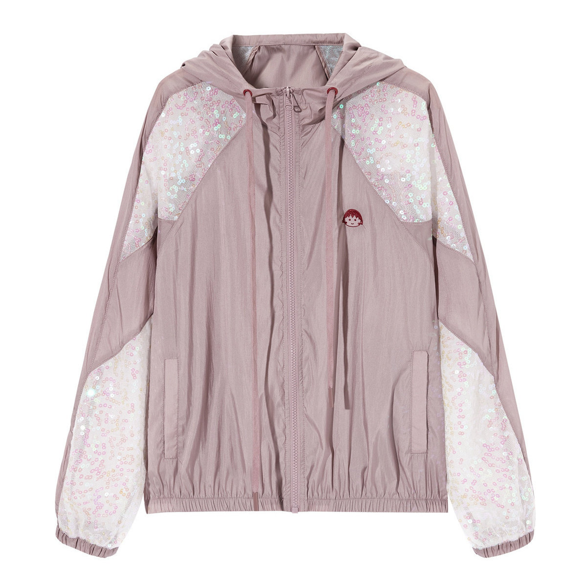 【樱桃小丸子联名】太平鸟绣花上衣 太平鸟短外套