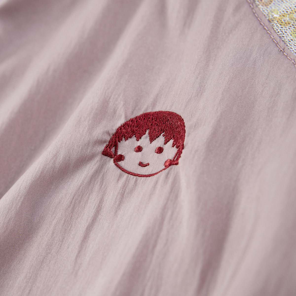 【樱桃小丸子联名】太平鸟绣花上衣 太平鸟短外套