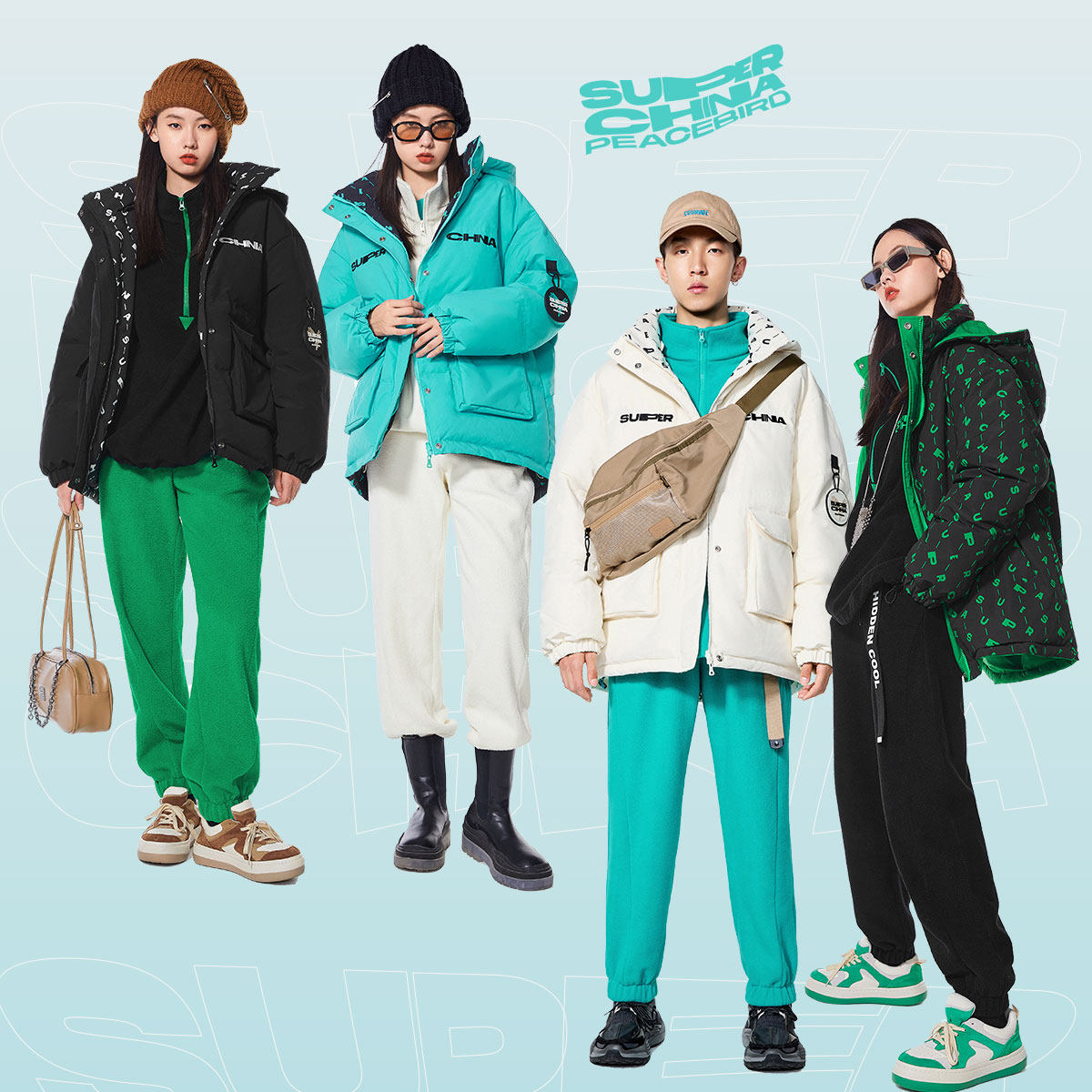  太平鸟喜之乐休闲裤