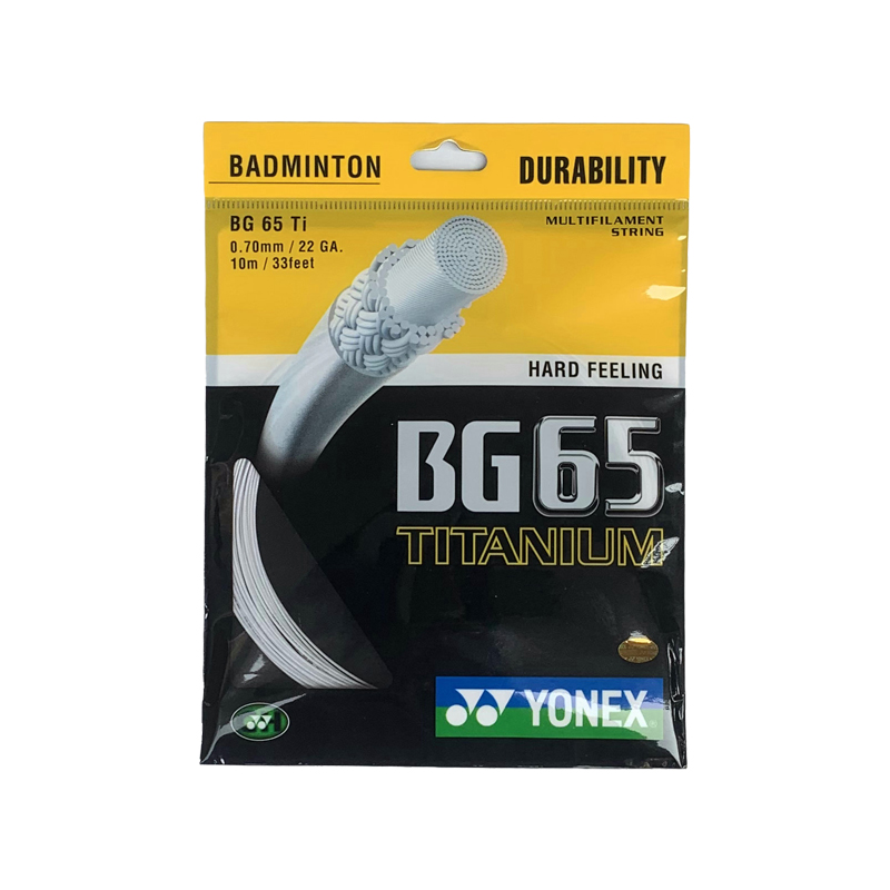 羽毛球拍线 专柜正品 YONEX 尤尼克斯 YY65 BG65 BG65ti 羽毛球线 - 图3