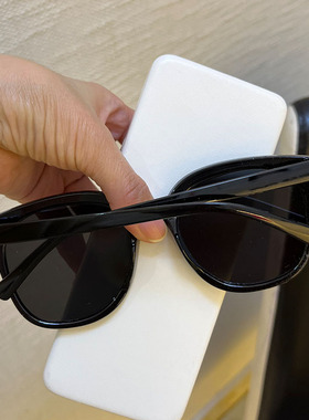 2021年时尚太阳镜女士圆形蓝色大海太阳眼镜明星同款潮流墨镜休闲