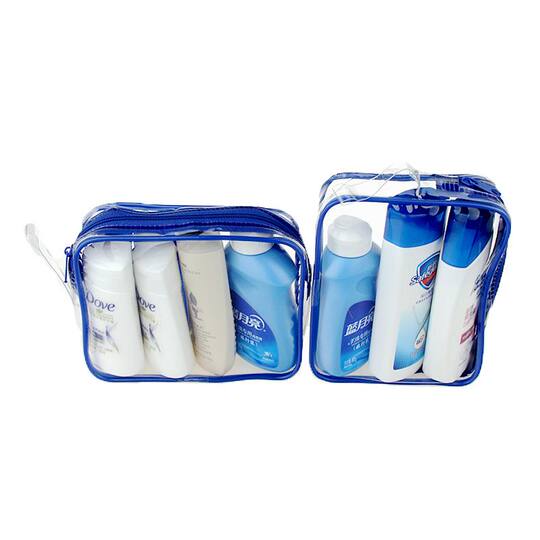Toiletries, shampoo, shower gel, portable business trip