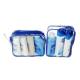 Toiletries, shampoo, shower gel, portable business trip