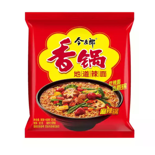 清真今麦郎方便面麻辣香锅牛肉面地道辣面120g袋装泡面整箱速食夜 - 图0