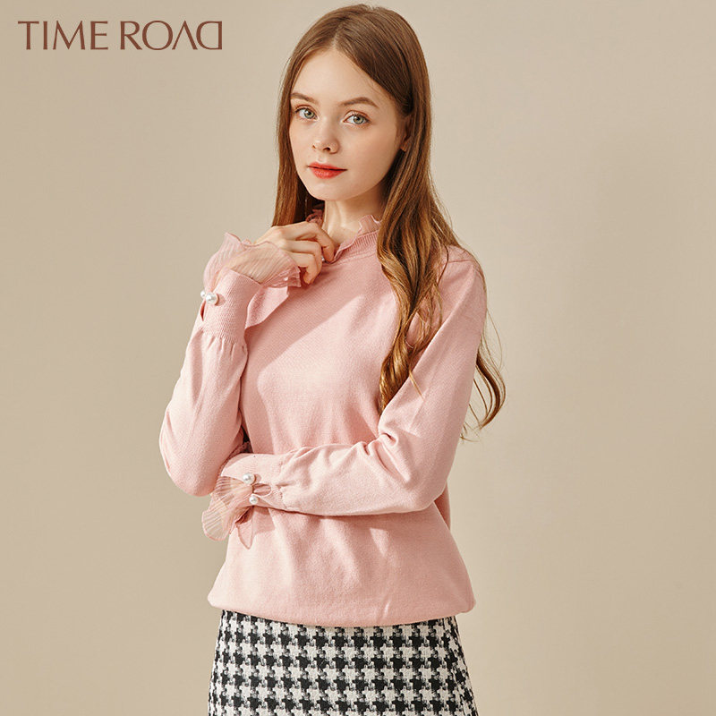  timeroad毛针织衫