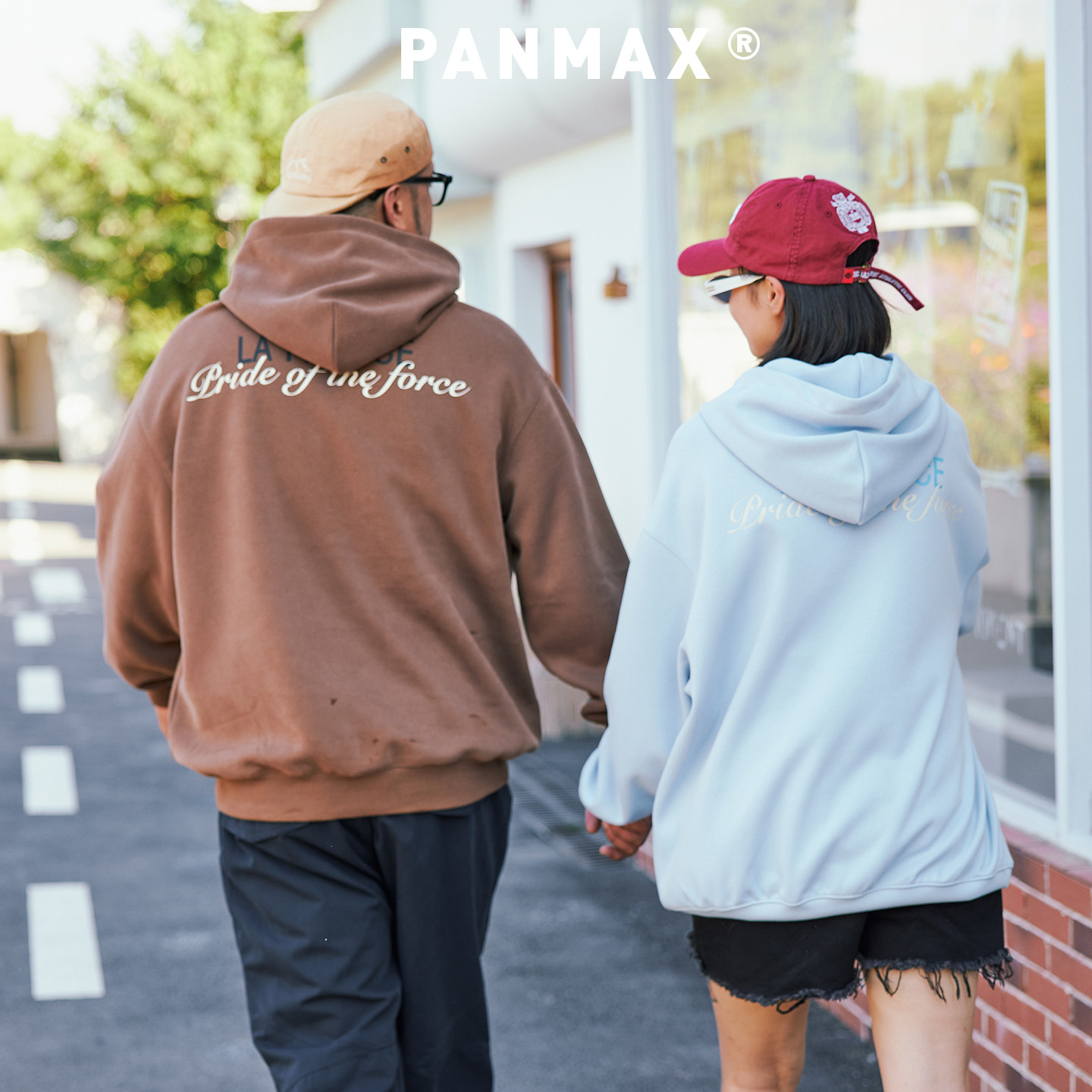 PANMAX潮牌大码男装连帽卫衣重磅复古做旧美式基础帽衫情侣装上衣,淘宝优惠券,粉丝福利购,淘宝优惠卷