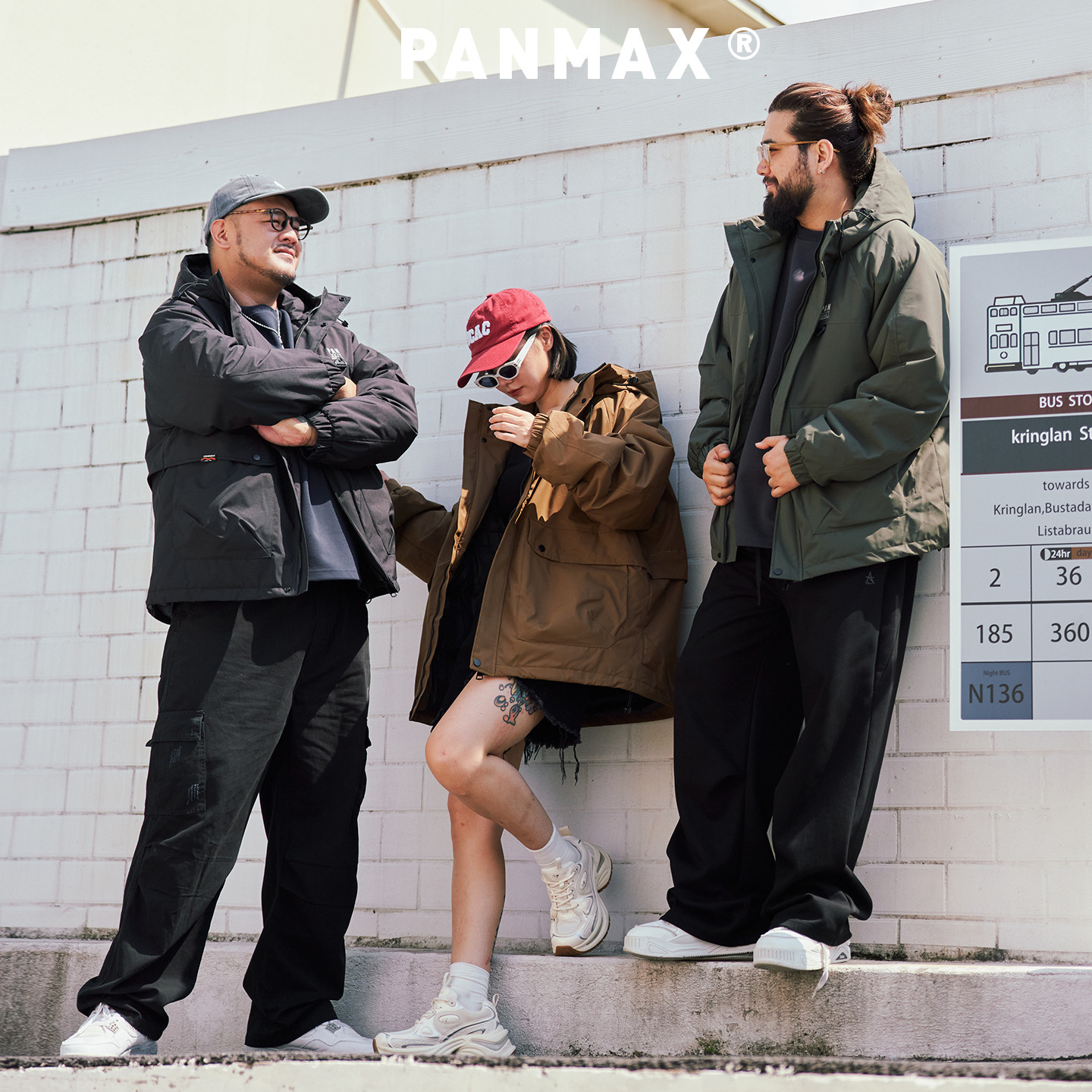 PANMAX潮牌大码男装秋冬户外休闲工装大口袋连帽棉服男士宽松,淘宝优惠券,粉丝福利购,淘宝优惠卷