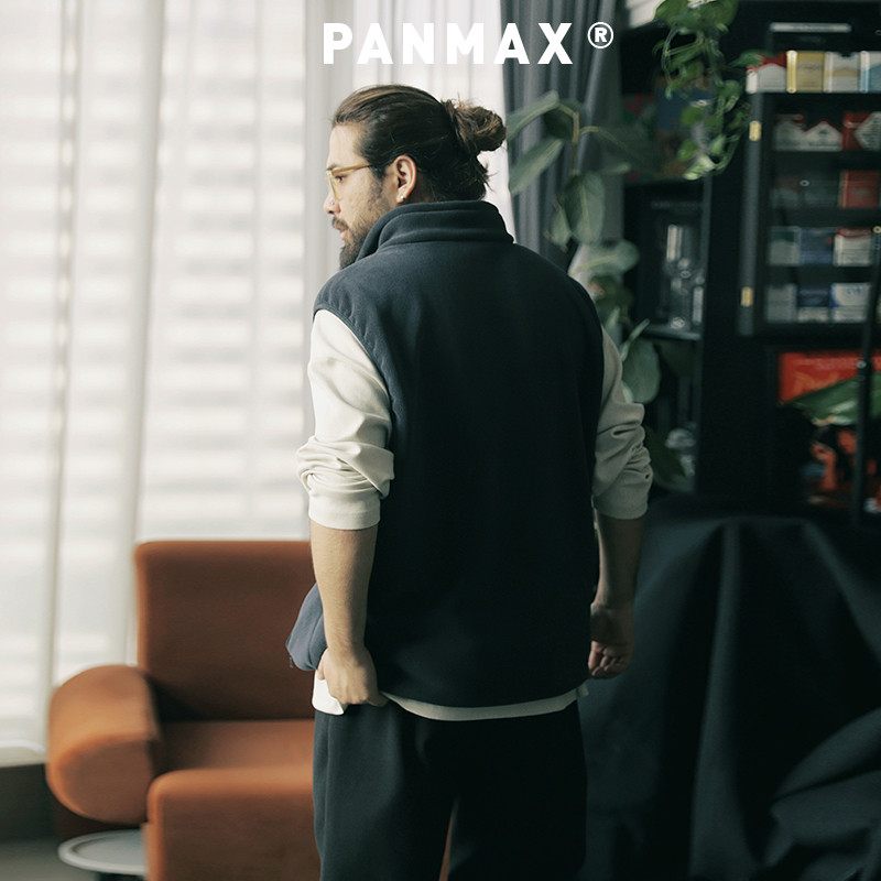 【羽绒马甲】PANMAX潮牌大码男装防风冬季加厚户外保暖无袖外套,淘宝优惠券,粉丝福利购,淘宝优惠卷
