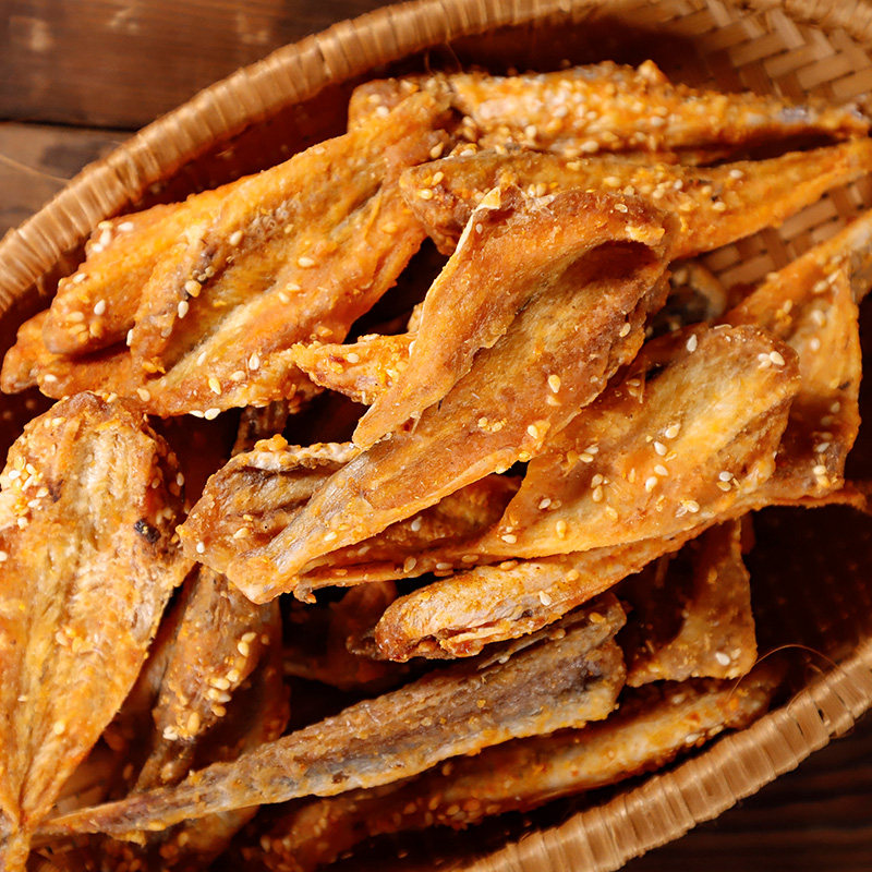 梦婕海鲜宁波老字号特产休闲90g香烤红娘鱼酥脆鲜香海鲜即食零食,淘宝优惠券,粉丝福利购,淘宝优惠卷