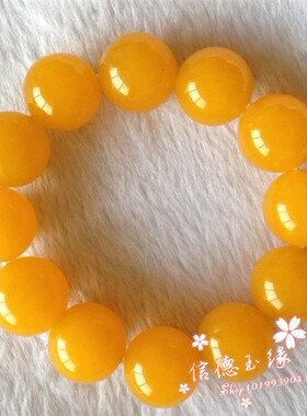 云南天然黄玉玛瑙手链冰种缅甸加宽黄玉龙色飘花玉镯手串男女证书