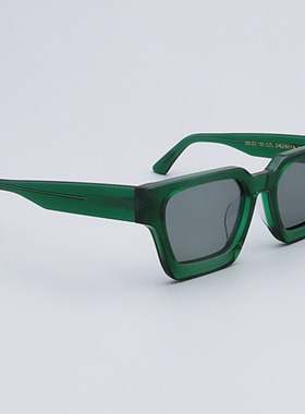 MOSCOTLEMTOSH粗厚框绿色太阳镜