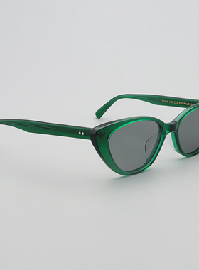 MOSCOTLEMTOSH复古绿色猫眼墨镜