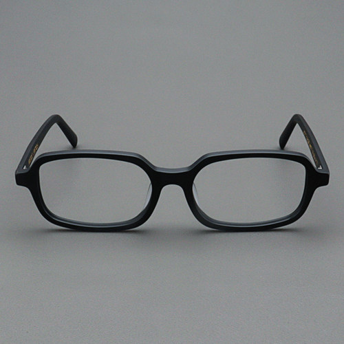 MOSCOT LEMTOSH眼镜框男方形小脸磨砂平光眼睛复古黑色窄框镜架女 - 图2