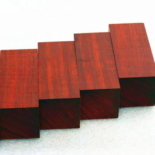 正品鸡血红小叶紫檀唢呐杆料雕刻葫芦镇尺手工发簪料牌子收藏老料 - 图3