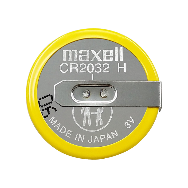 Maxell麦克赛尔CR2032H电池3V卧式带焊脚CR2032主板带插头PLC时钟 - 图3