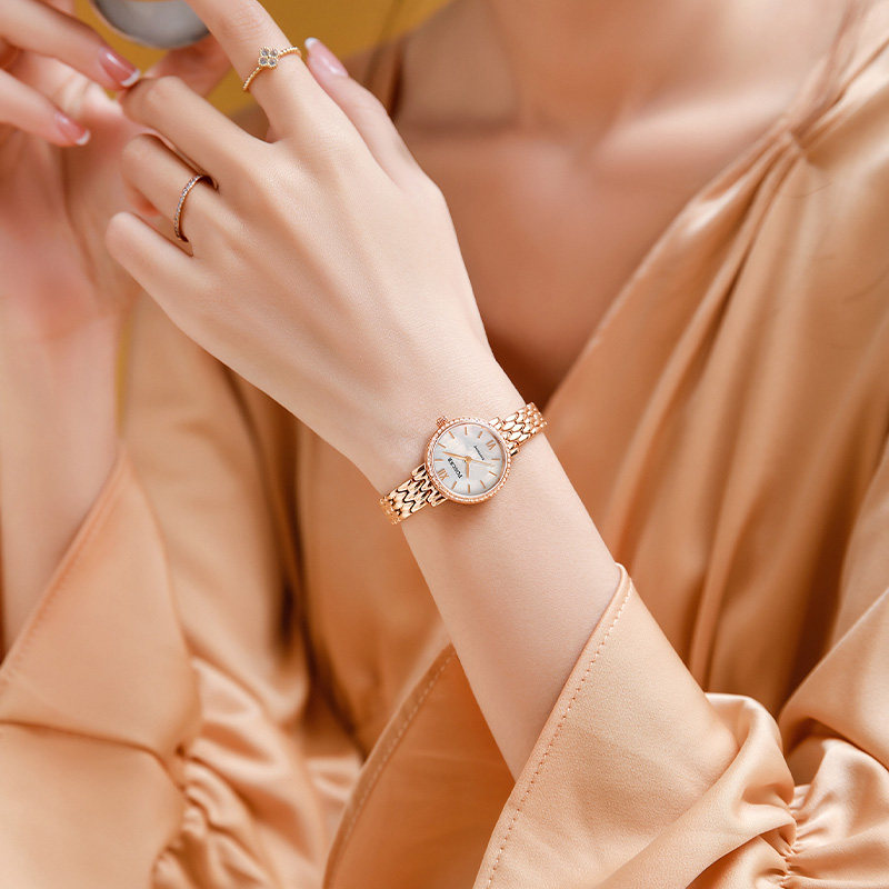 送女友礼物宝时捷新款简约气质女表 宝时捷手表国产腕表