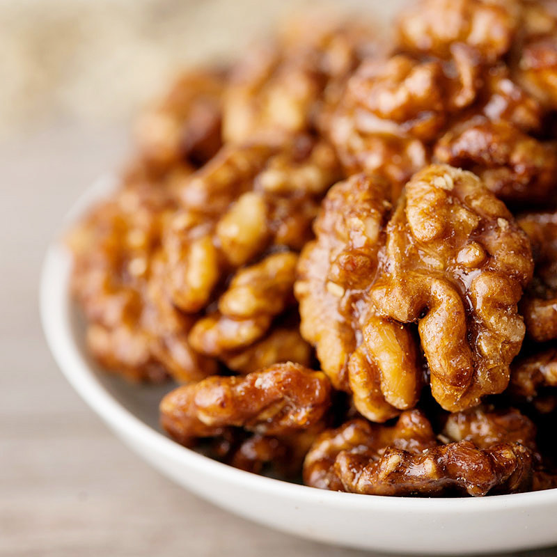 如水琥珀核桃仁150g酥香可口营养健康配料休闲零食纵享甜蜜时刻