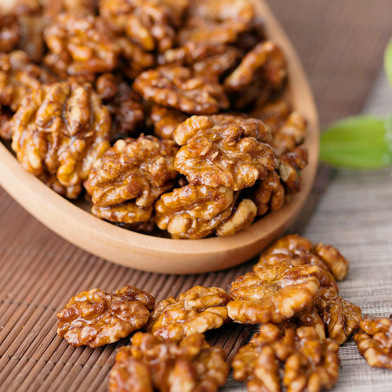 如水琥珀核桃仁150g酥香可口营养健康配料休闲零食纵享甜蜜时刻