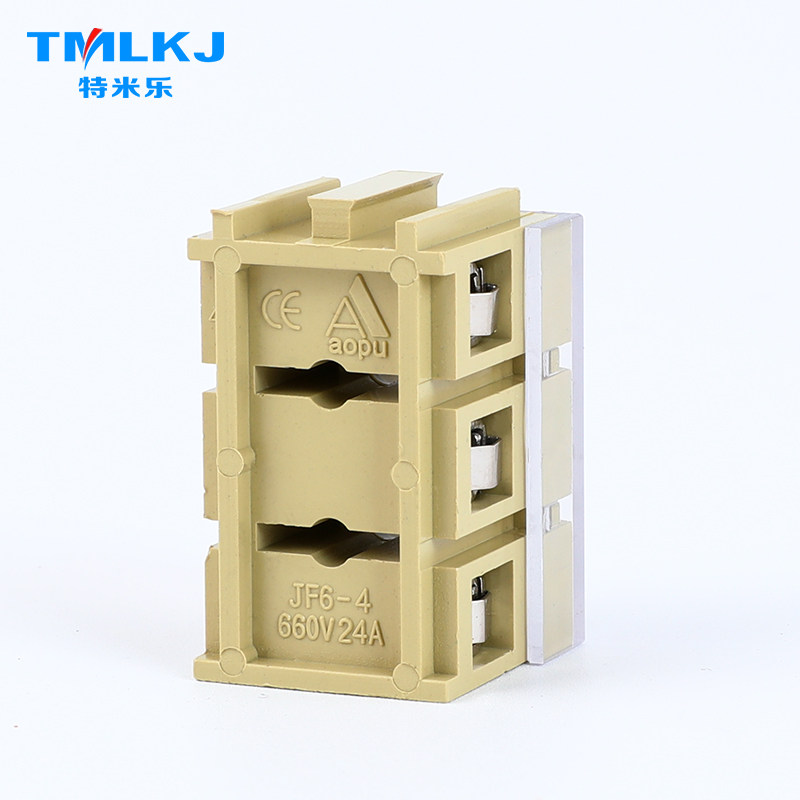 特米乐 JF6-4/3P 接线端子 阻燃铜件 包邮 4mm²/24A/660V,淘宝优惠券,粉丝福利购,淘宝优惠卷