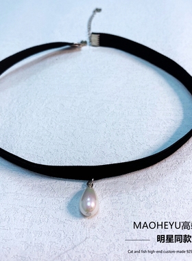 复古气质防过敏不掉色纯银珍珠女