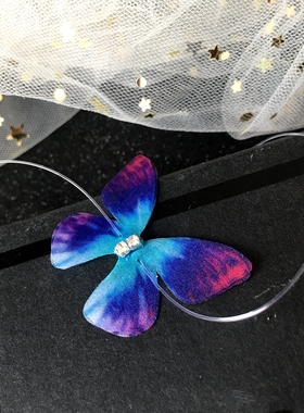 choker透明项圈超仙短款锁骨链