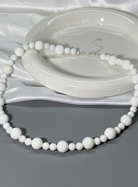 高级名媛小众气质项链S925纯银