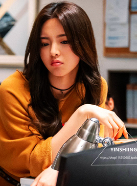 理想之城杜鹃杨超越同款项链女choker项圈黑色三角颈链简约个性潮