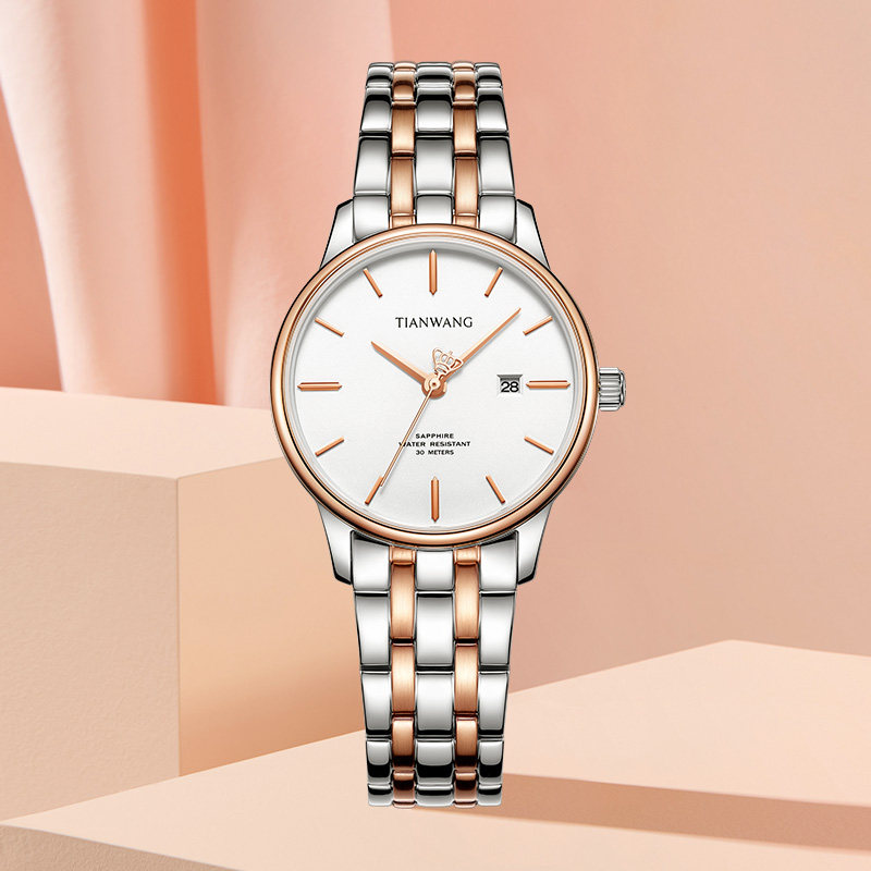 天王歆动系列男女情侣表正品一对手表31203 商场同款 专柜直发