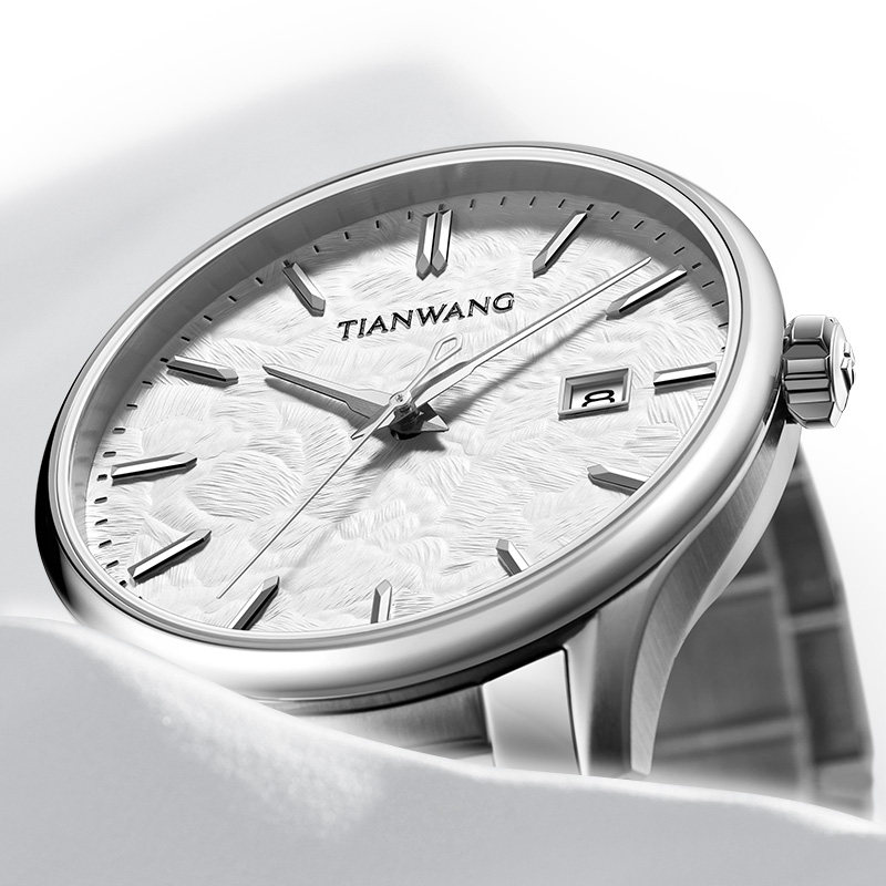 天王昆仑岩雪新品大表盘自动机械表男表手表51321送男友礼物