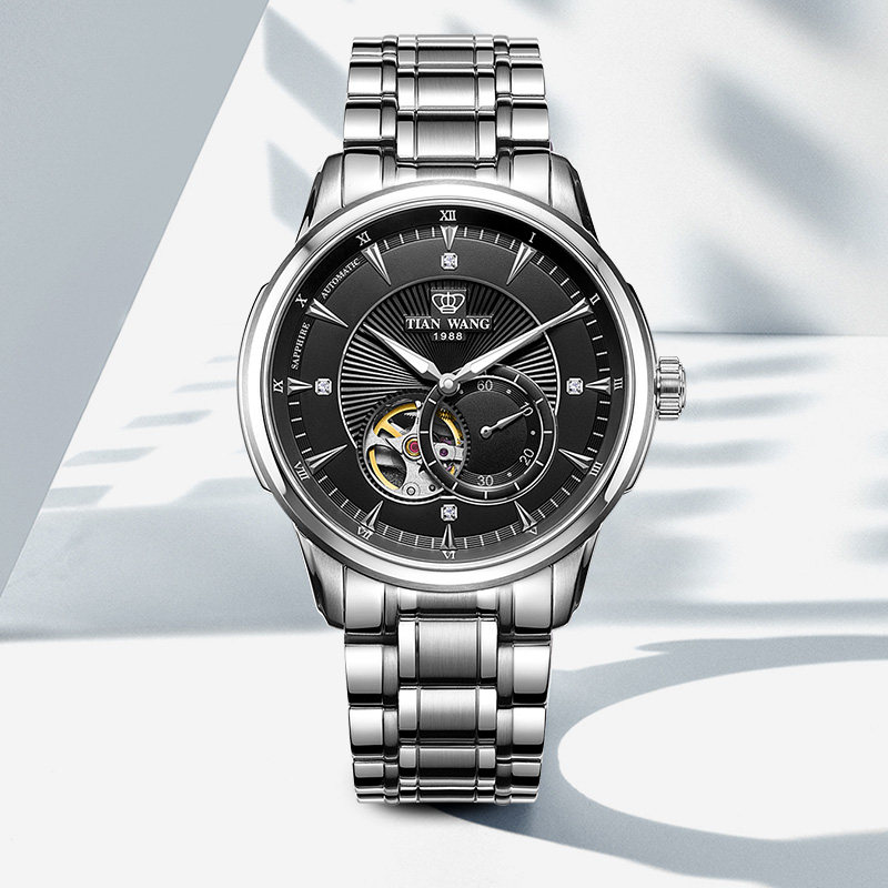 【商场同款专柜直发】天王轮时代男表 天王国产腕表