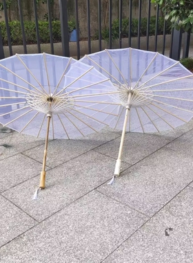 春晚茉莉情怀舞蹈透明茉莉花伞同款舞台道具成人学生文艺舞蹈伞