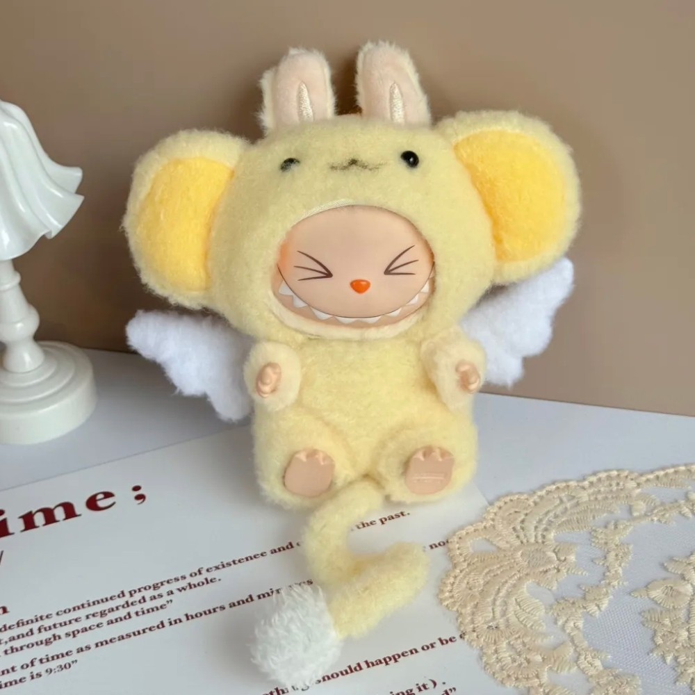 LABUBU坐坐派对娃衣拉布布马卡龙2代坐姿搪胶公仔衣服替换装裙子,淘宝优惠券,粉丝福利购,淘宝优惠卷