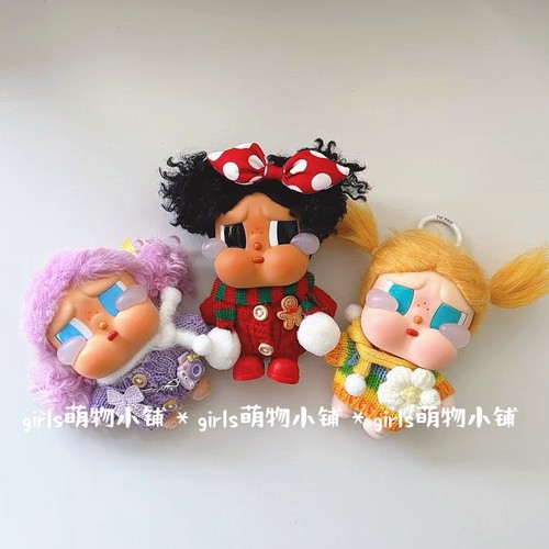 CRYBABY哭娃度假Vacation搪胶毛绒咕噜咕噜娃衣恋夏一族衣服毛衣 - 图1