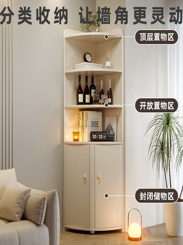 Винный шкаф гостиной хранения шкафа угловой книжный шкаф