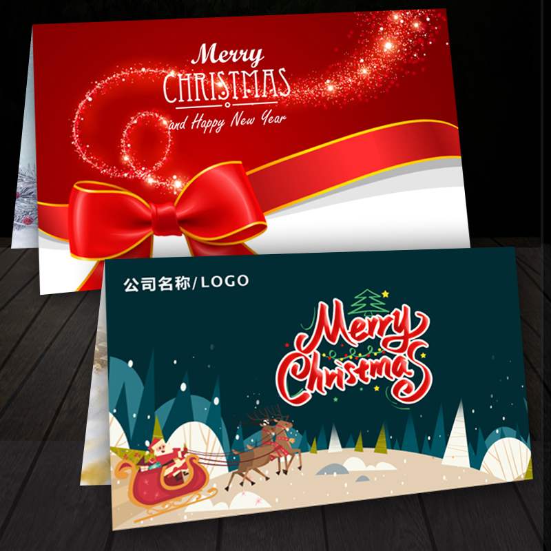 Christmas greeting cards custom handwritten cards free design