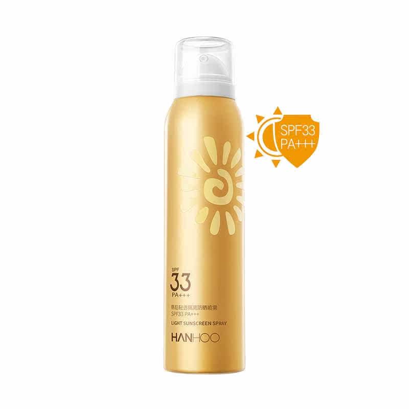 韩后轻透防晒喷雾 沁水百合化妆品防晒霜