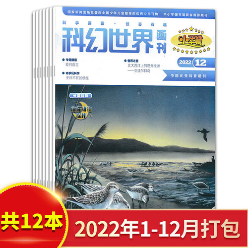 【套餐可选】小牛顿科幻世界画刊杂志 2023年1-7/2022年1-12月全年珍藏打包正版现货少年儿童推荐的优秀少儿刊物-图0