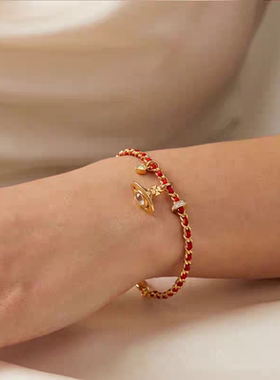 西太后土星本命年红绳手链