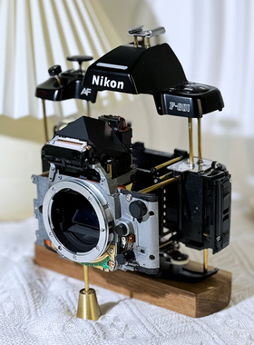 瑕疵-老工匠手工艺品/立体古董相机拆机/家居装饰/别墅摆件售楼
