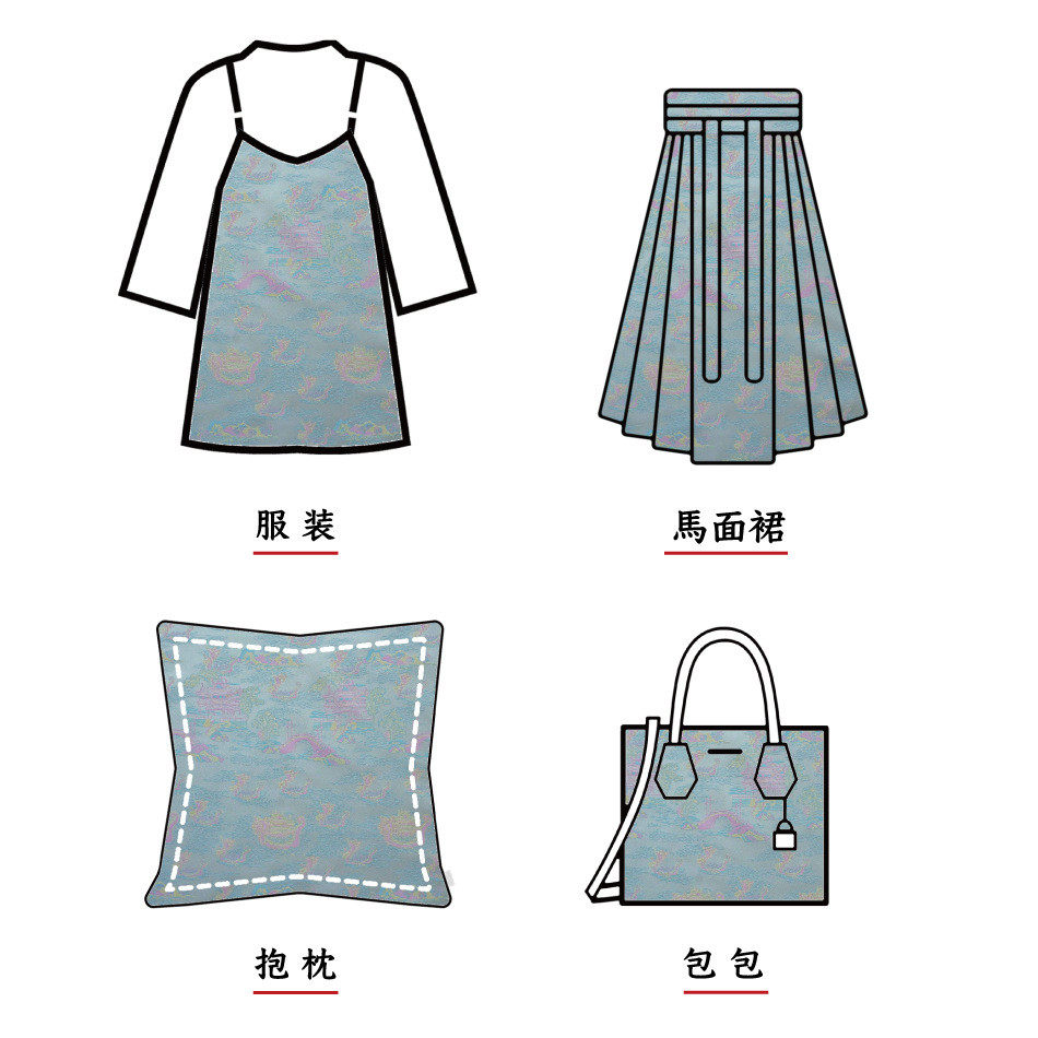 【五彩龙宫】国风马甲宋锦提花面料春秋箱包重工唐装色织时装布料,淘宝优惠券,粉丝福利购,淘宝优惠卷