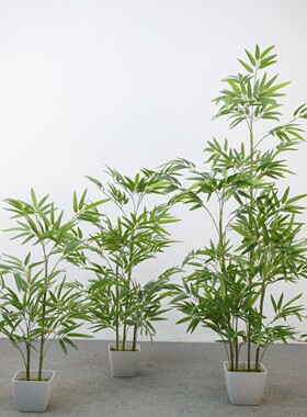 仿真竹子室内外仿真绿植假竹子园林造景装饰高级感客厅竹子盆栽