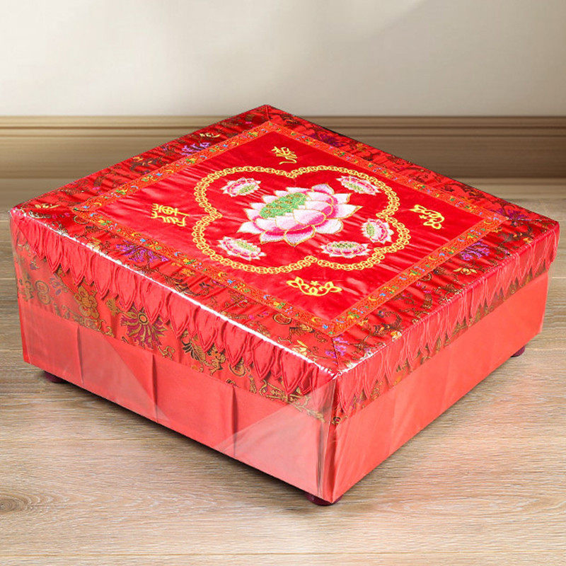 跪垫佛家大拜垫拜佛垫家用莲花实木加厚磕大头垫上香拜凳礼佛用品,淘宝优惠券,粉丝福利购,淘宝优惠卷