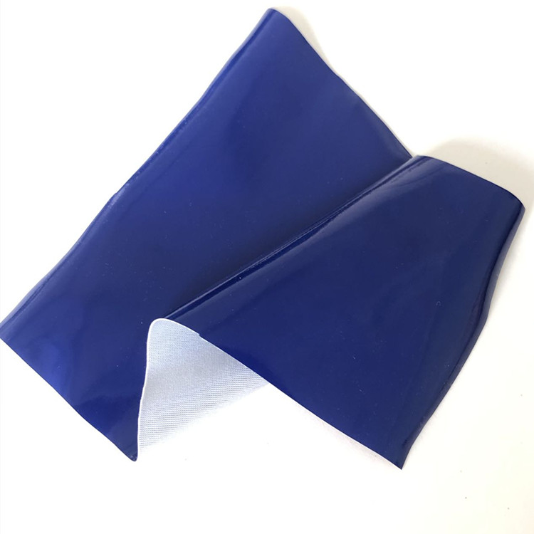 四面弹力漆皮镜面革紧身衣皮裤衣服布料cos服舞蹈服装diy面料黑色 - 图3